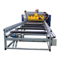 Concrete channel with steel grating grate steel drain welding machine
